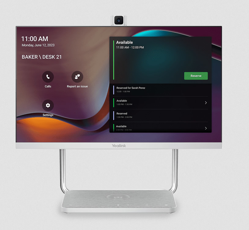 monitor videoconferenza yealink deskvision a24